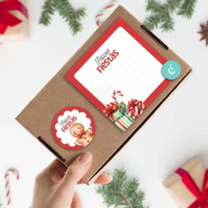 Alternative view of Kit Imprimible Navidad Papa Noel Rojo Papelería